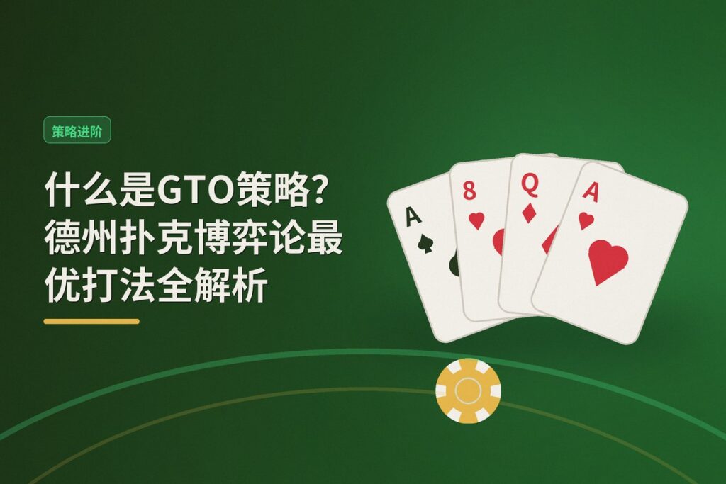 什么是GTO策略 - 什么是GTO策略？德州扑克博弈论最优打法全解析