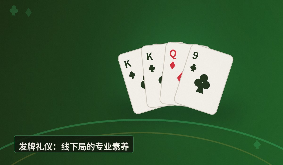 https://www.reddit.com/r/poker/comments/1uci7lz/self_dealt_flop_with_flair/ - 发牌不规范？线下局发牌礼仪与策略解析