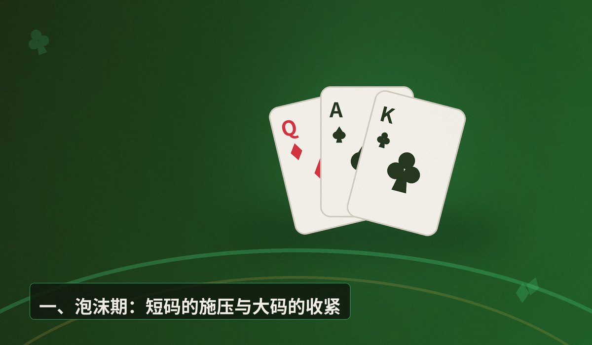 ICM锦标赛决策 - ICM锦标赛决策：三大核心场景下的筹码价值与打法调整