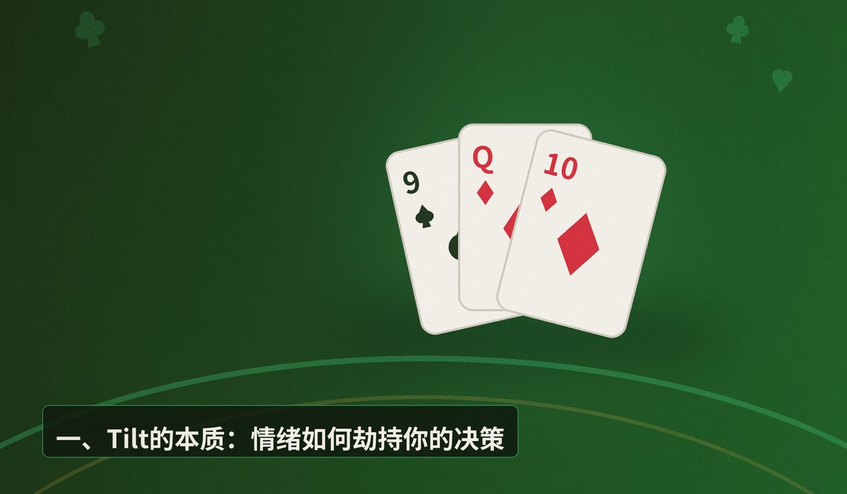 情绪管理Tilt control - 德州扑克情绪管理：Tilt Control 的三大核心策略与实战解析