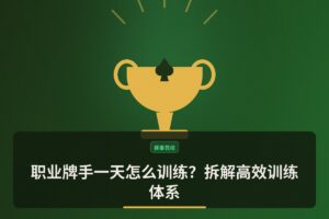 职业牌手一天怎么训练 - 【职业成长】职业牌手一天怎么训练？拆解高效训练体系